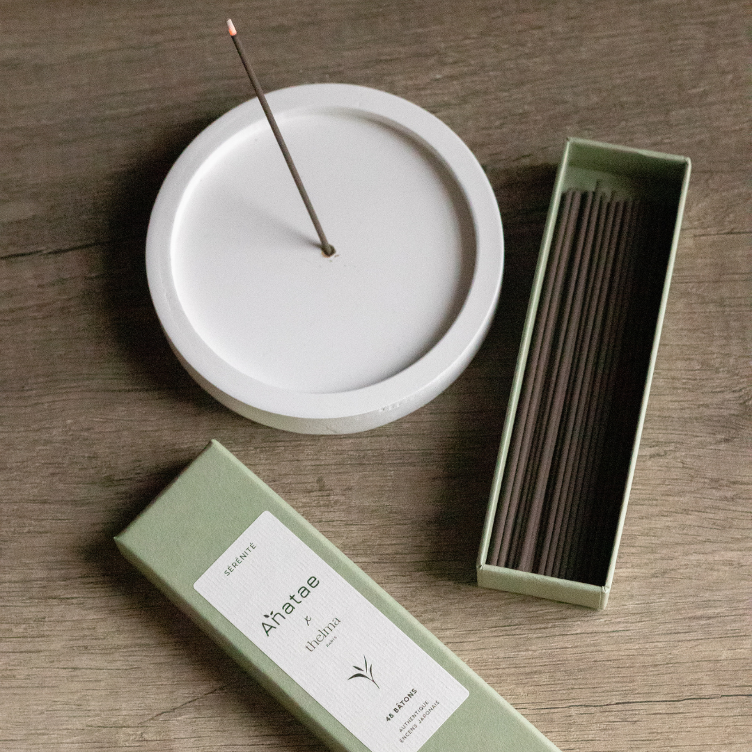 SÉLECTION SÉRÉNITÉ : KIT MATCHA ET ENCENS JAPONAIS