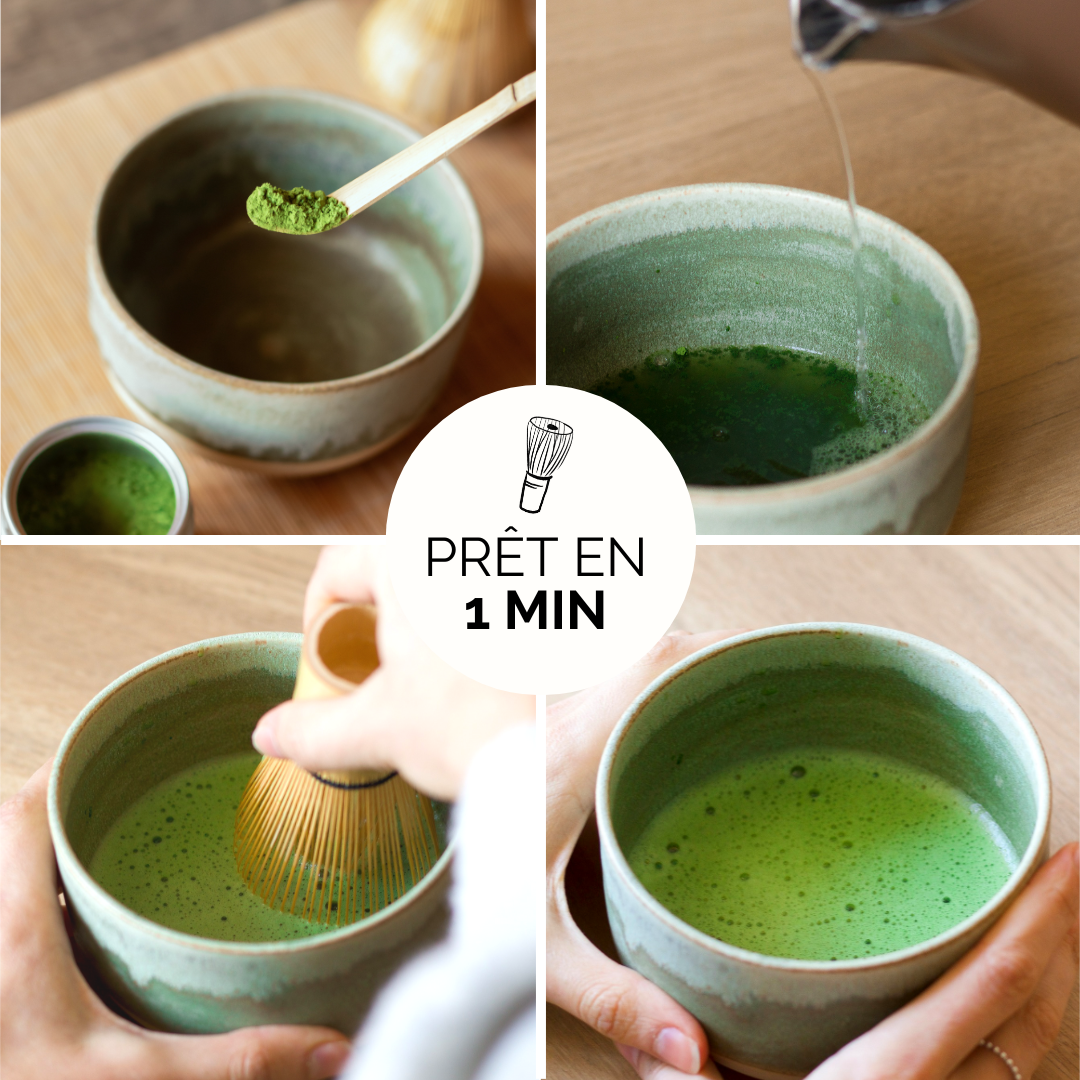 DUO MATCHA BIO : CÉRÉMONIE & PREMIUM