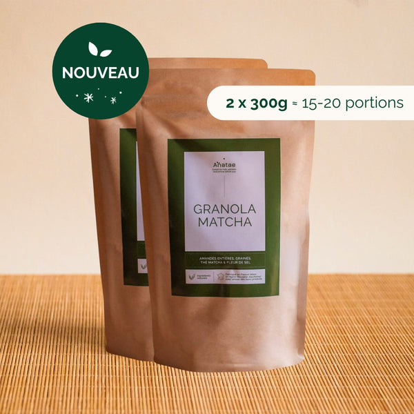 GRANOLA AU MATCHA