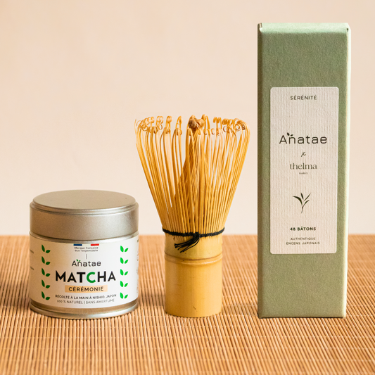 SÉLECTION SÉRÉNITÉ : KIT MATCHA ET ENCENS JAPONAIS